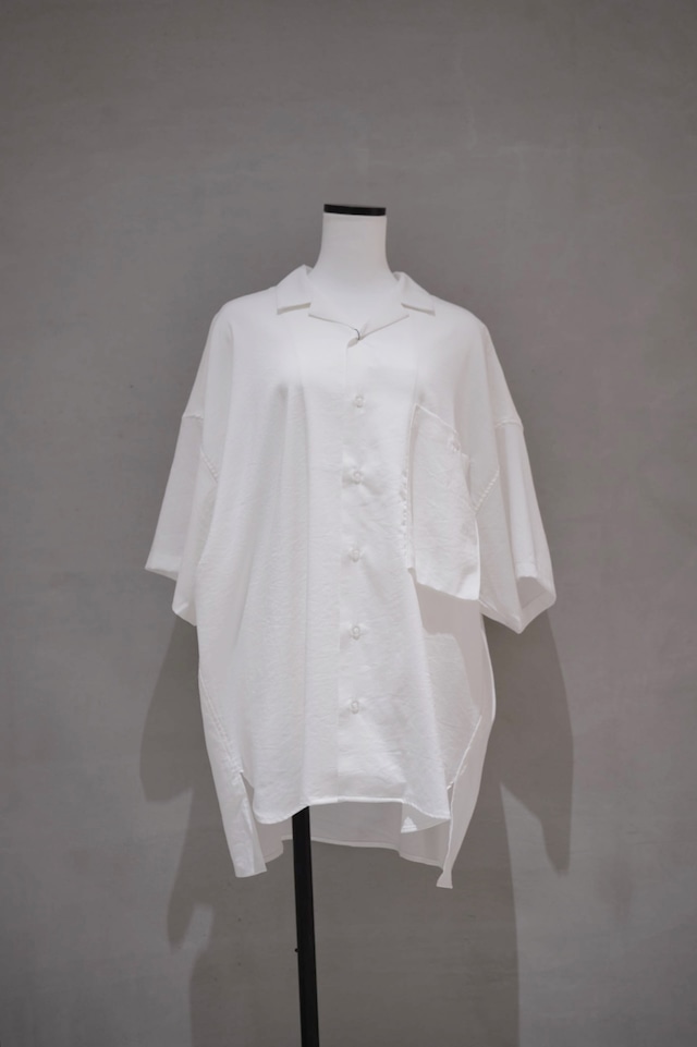 INTERPLAY Pocket shirt  White