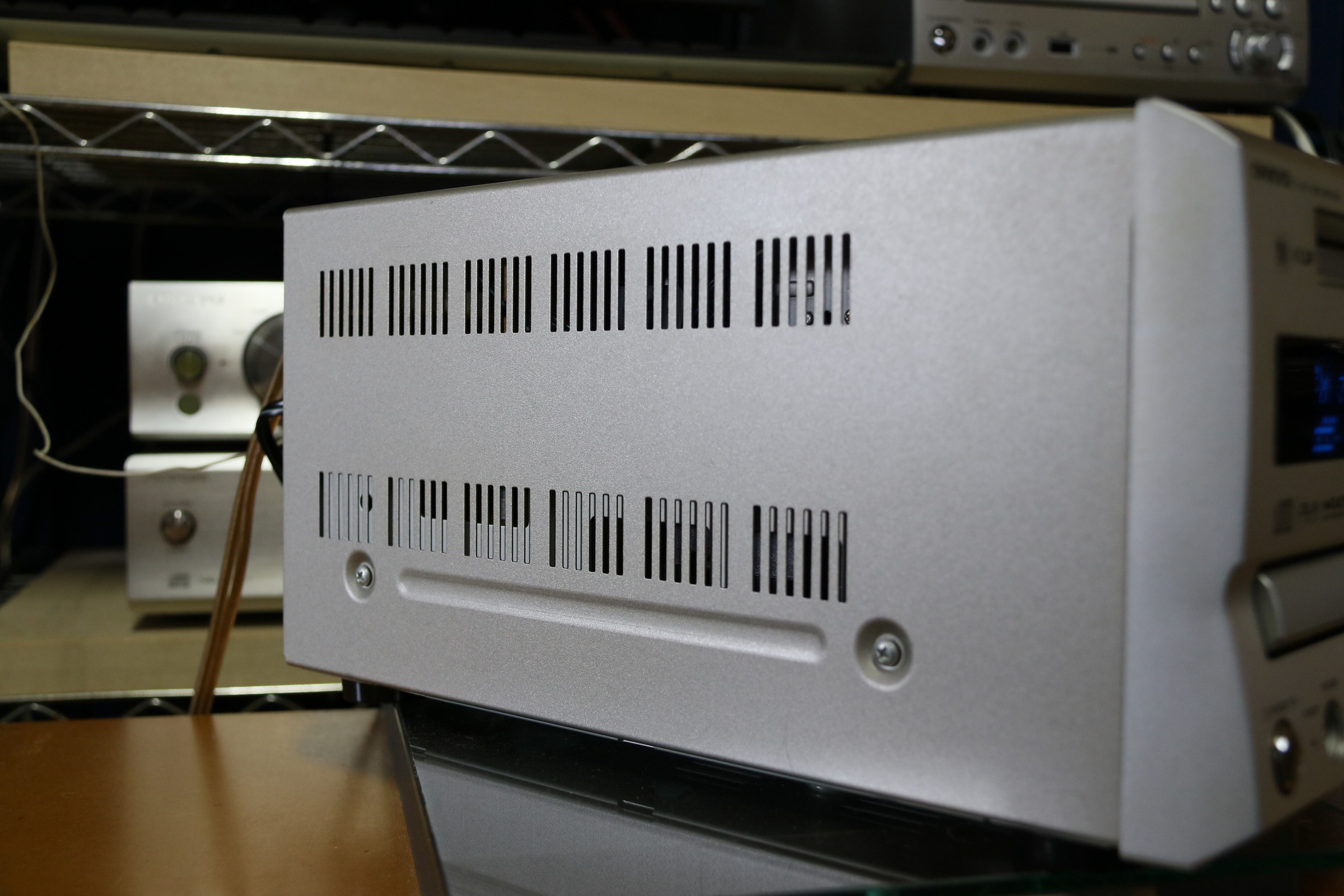 ONKYO FR-X7A CD、MDコンポ ミニコンポの代表機！】ONKYO FR-X7A ユニット単体 CD/MD/ﾁｭﾅ/ｱﾝﾌﾟ（管