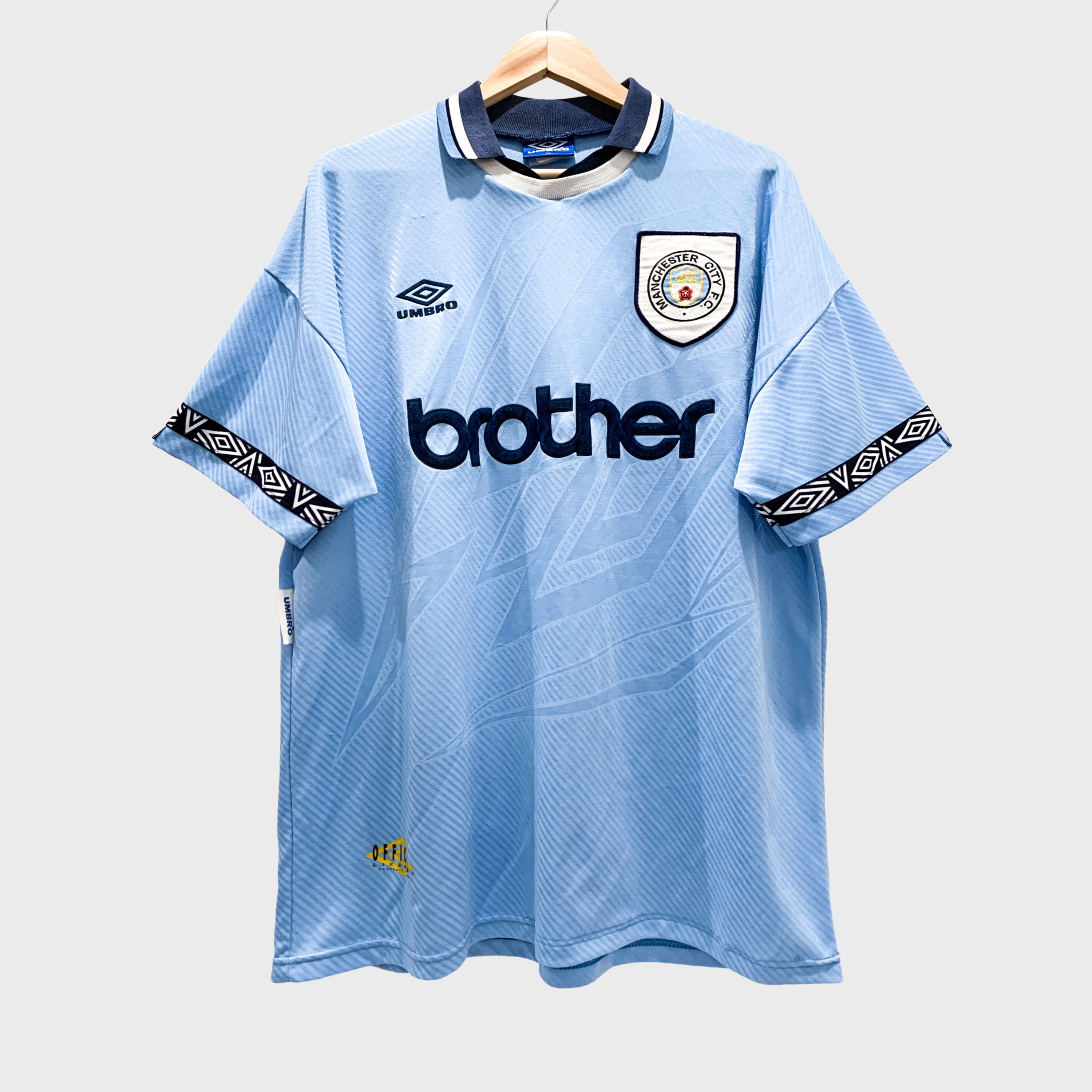 Manchester City brother 復刻ユニフォーム　XLサイズ