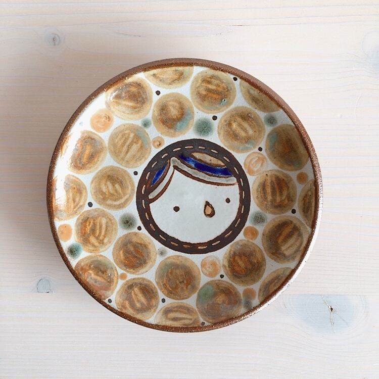 おなが家 4寸皿 『フォレスト猫』シリーズ