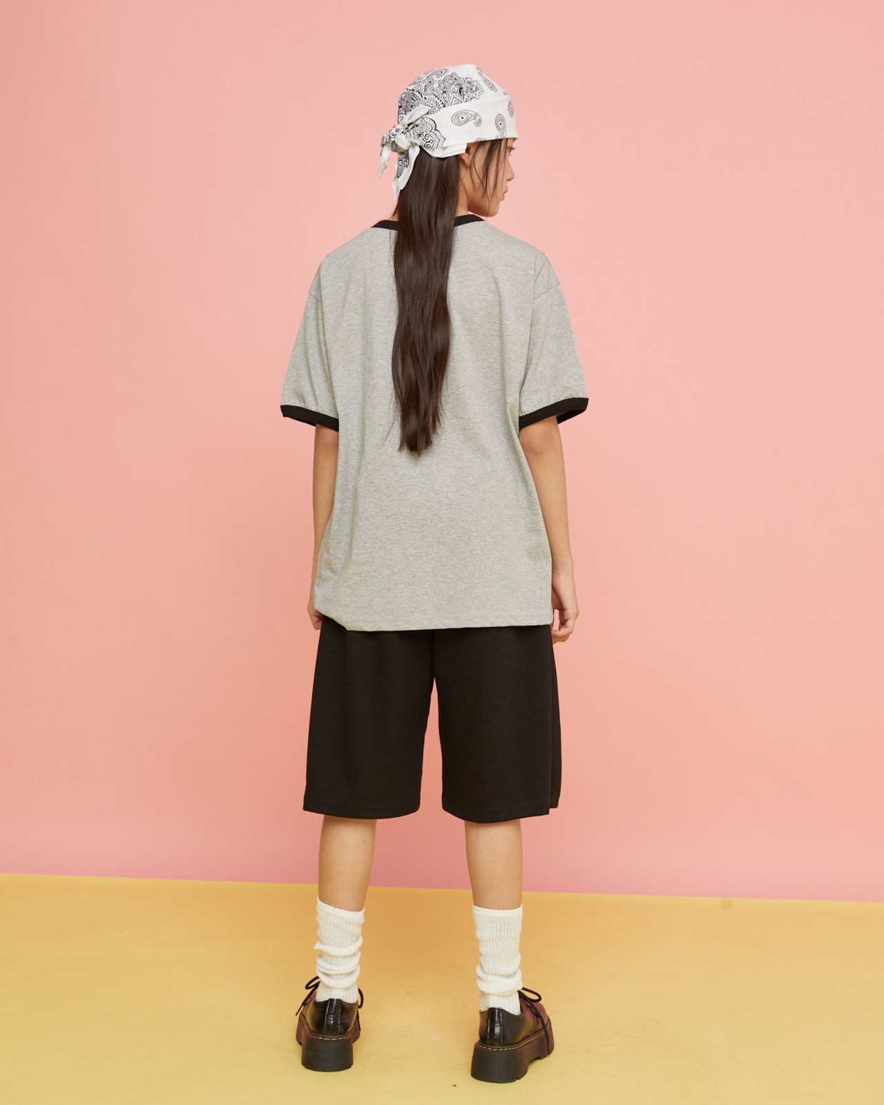 [SEVENTEEN] Washington Ringer Tee Shirt / [세븐틴] 워싱턴링거티셔츠