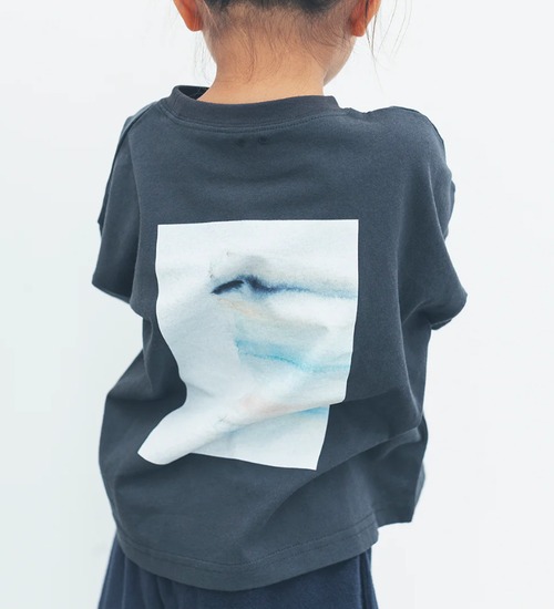 ooju(オージュ) / print T-shirts(kids) / charcoal / 1,2,3,4