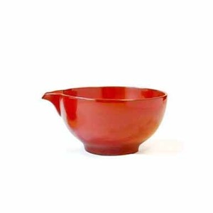 片口（大）本朱　KATAKUCHI Large Reddish vermillion