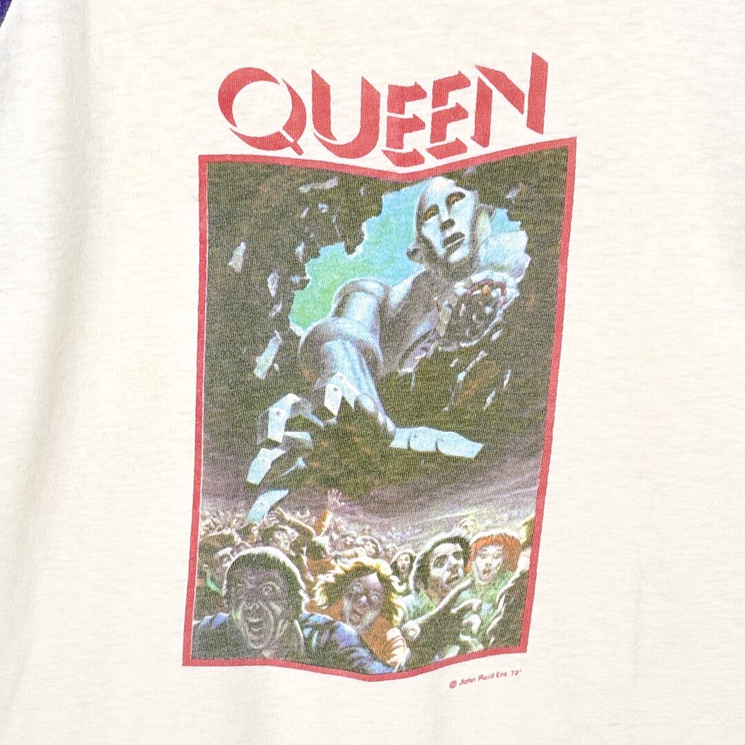 70s クィーン ヴィンテージTシャツ ロックTシャツ 世界に捧ぐ NEWS OF