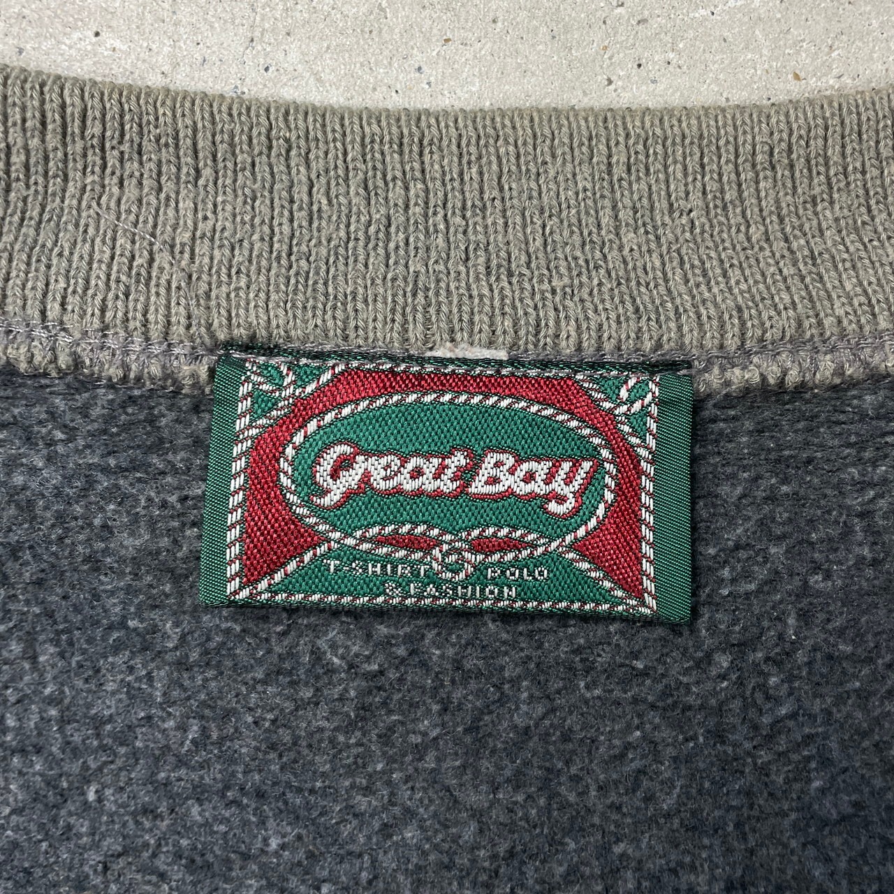 80年代〜90年代 イタリア製 Great Bay スウェットカーディガン ワン 