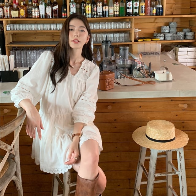 予約販売】ワンピース レディース ミニワンピース ショート丈