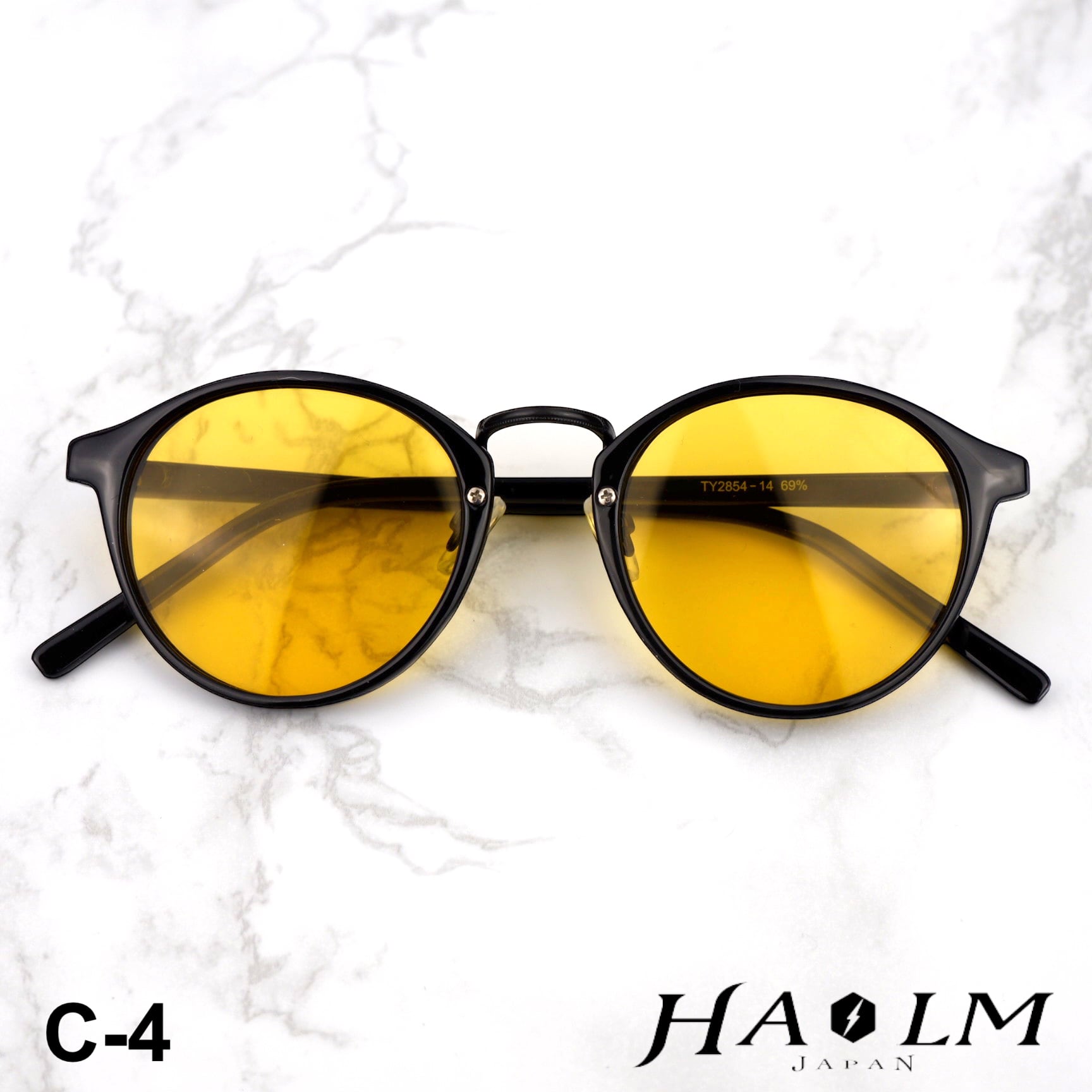 □ボストン 8カラー ライトレンズ サングラス H-B001 | HALM JAPAN