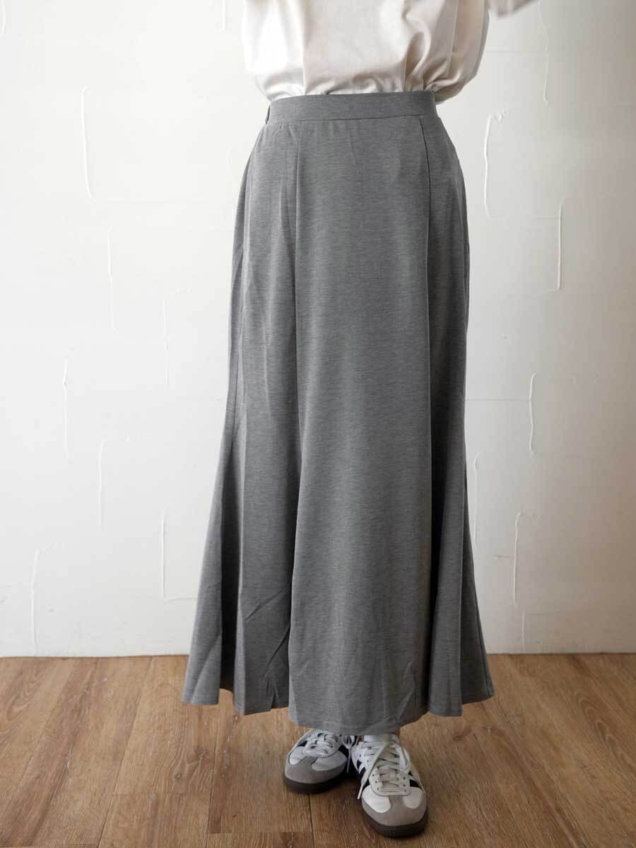 【SALE】338. CLOCHE クロシェ / マーメイドロングスカート(グレー/ブラック) (612-86552)