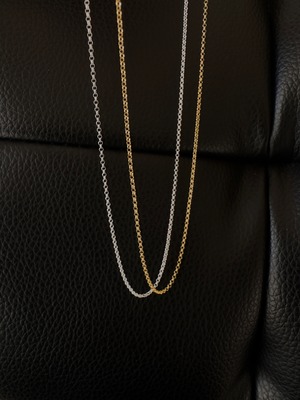 d skin chain choker  gold