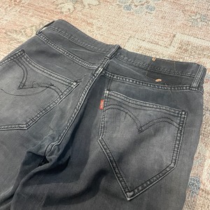 Levi’s 517 / fade black denim pants / 30inch