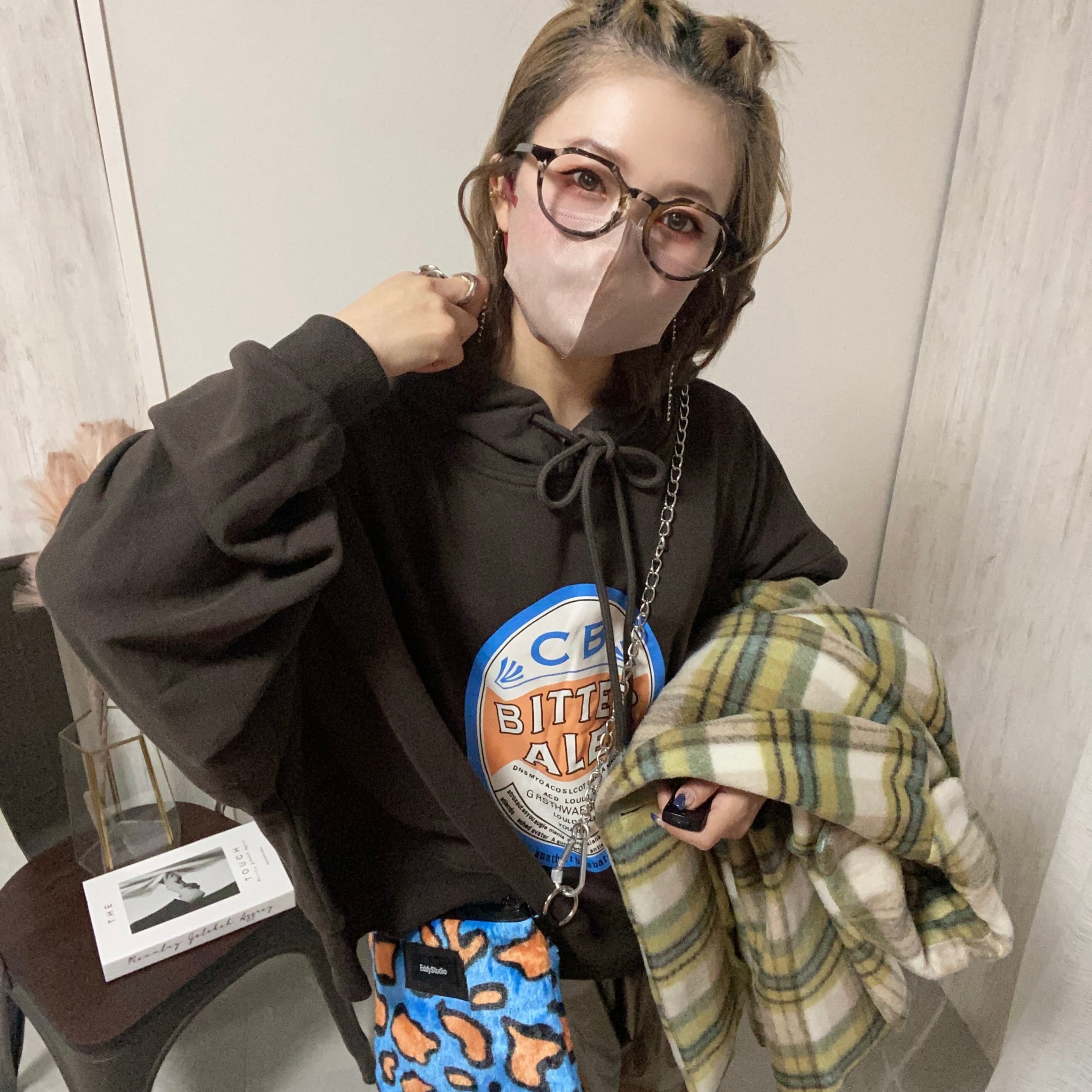 circle print cropped length parker