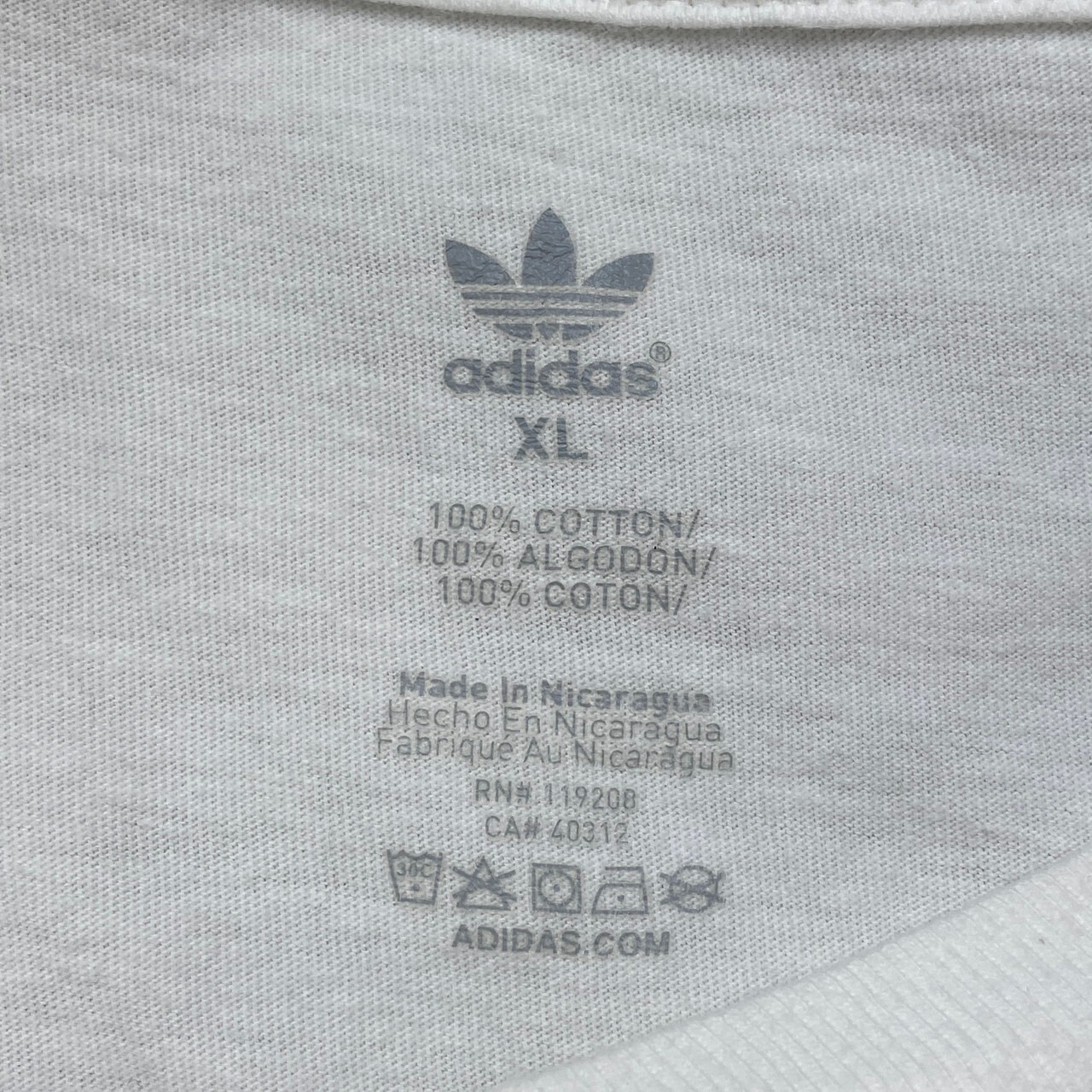 adidas originals アディダス トレフォイルロゴ プリントTシャツ 