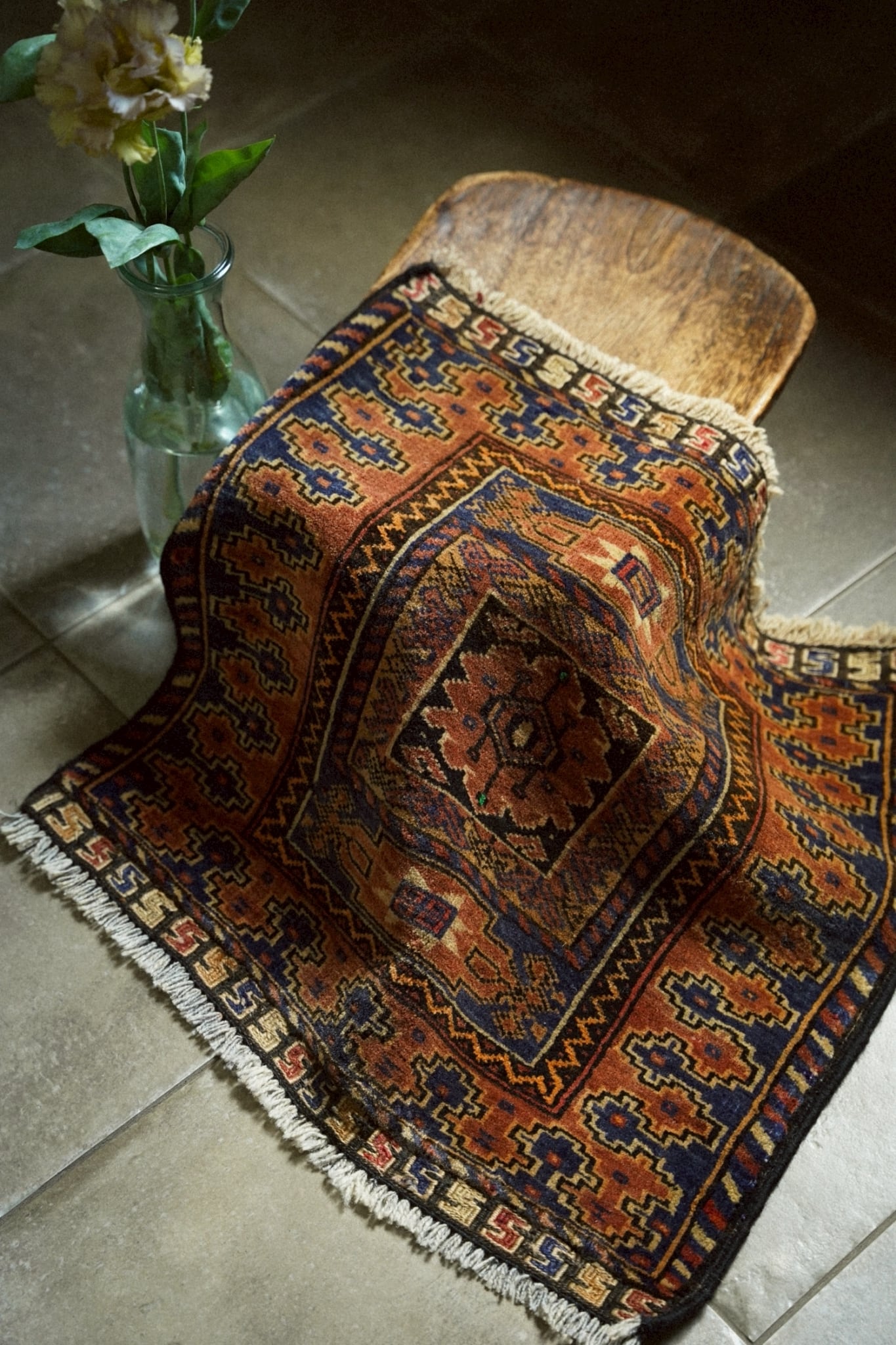 1933-Vintage Adraskand Baluch rug
