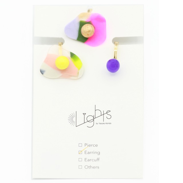 Lights101/ライツ/nanoイヤリング