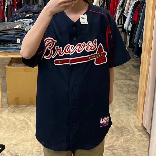 【MLB  Braves/ブレーブス】ゲームシャツ
