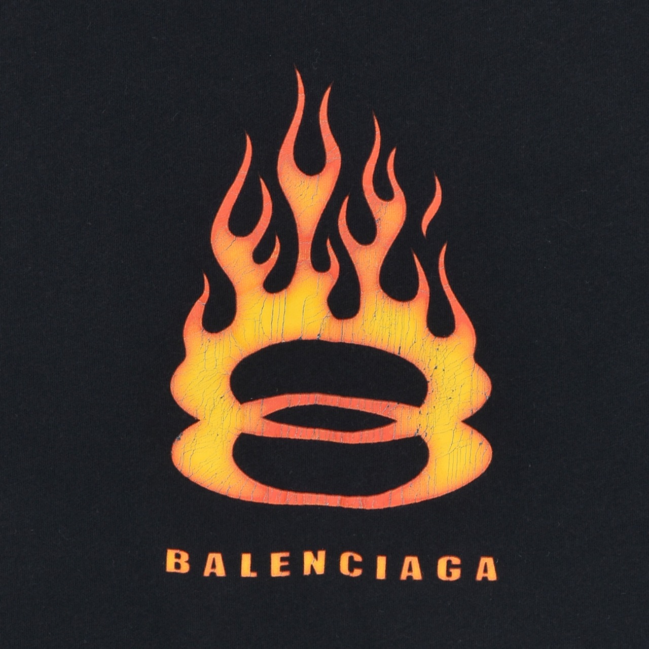 【BALENCIAGA】L/S Large T-Shirt（WASHED BLACK） - 4