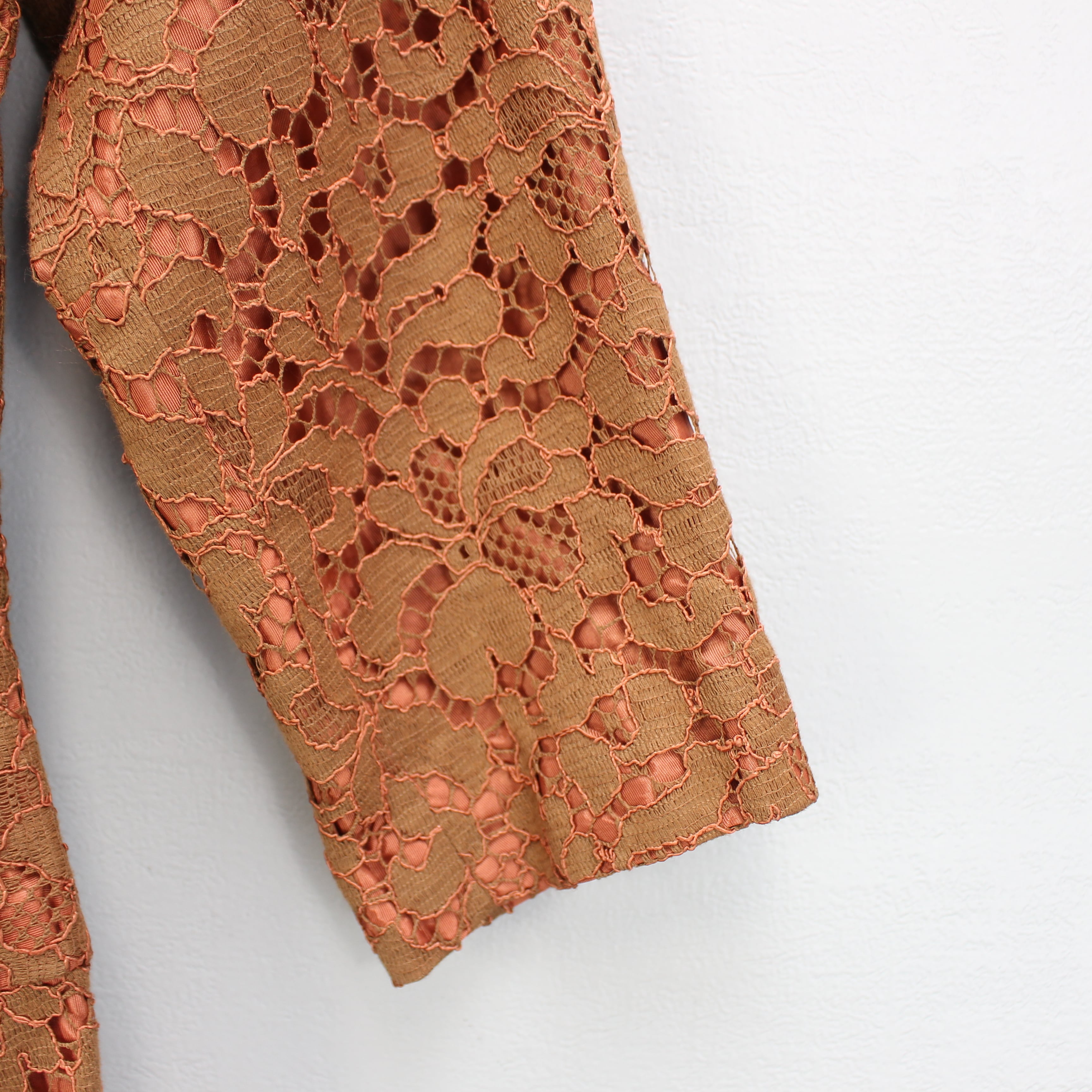 SPECIAL ITEM* 60's USA VINTAGE LACE DESIGN DRESS ONE PIECE SPECIAL ITEM* 60's USA VINTAGE LACE DESIGN DRESS ONE PIECE