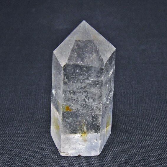 水晶 六角柱 ポイント 置物 一点物 142-10949