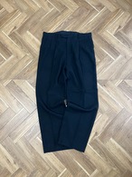 All Black Check Trousers