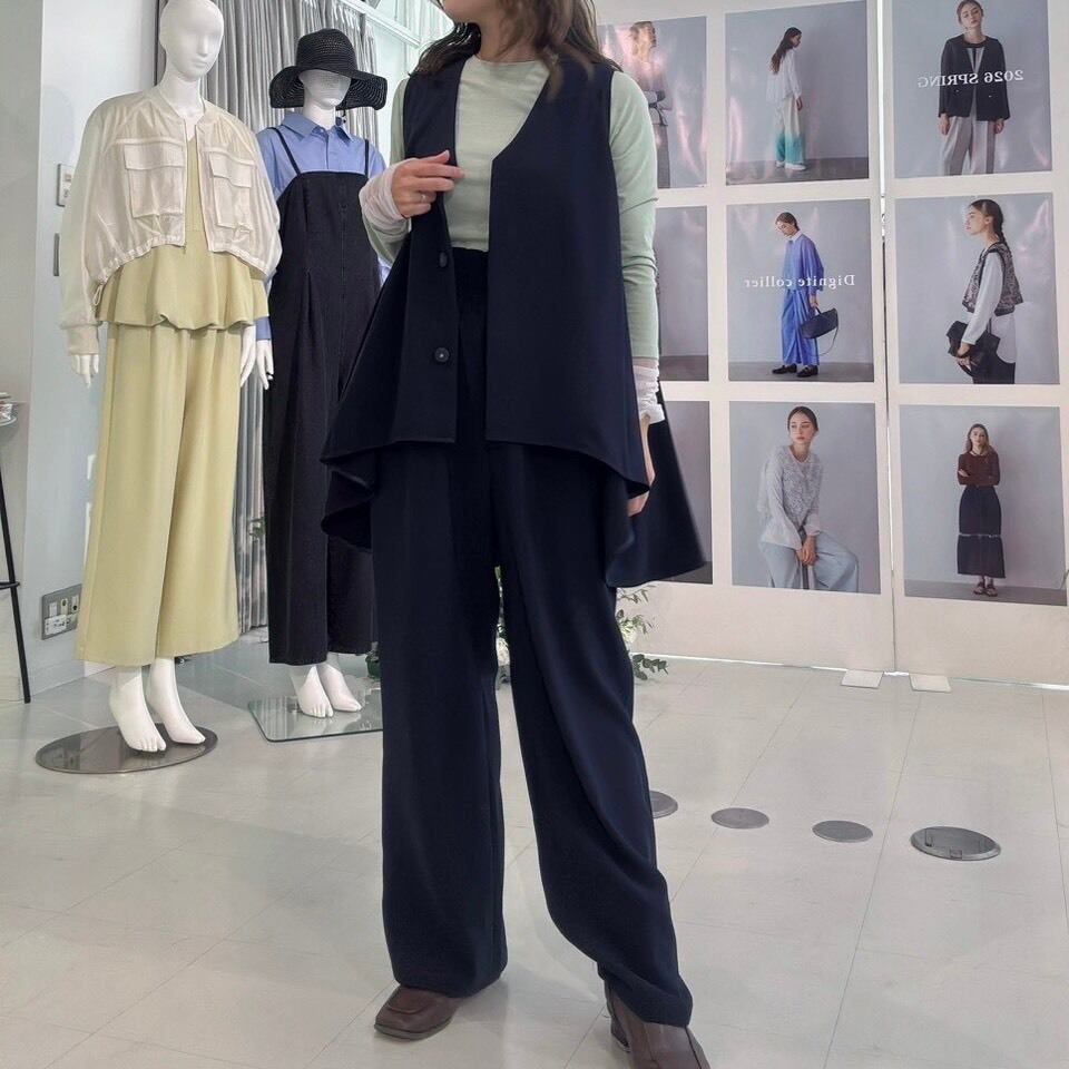 Dignite Collier 80267012 裾フレアノースリーブJK