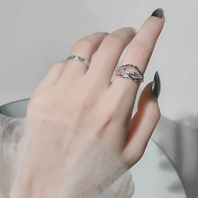 Thorns Silver Ring C0541