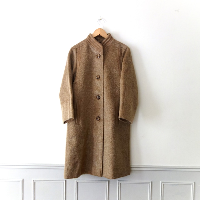 【MADE IN FRANCE】WEINBERG ラマウールシングルコート "MANTEAU SANS COL"