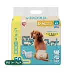 【2セット】アイリスオーヤマ ペット用おむつ オスメス兼用 S-Mサイズ 50枚