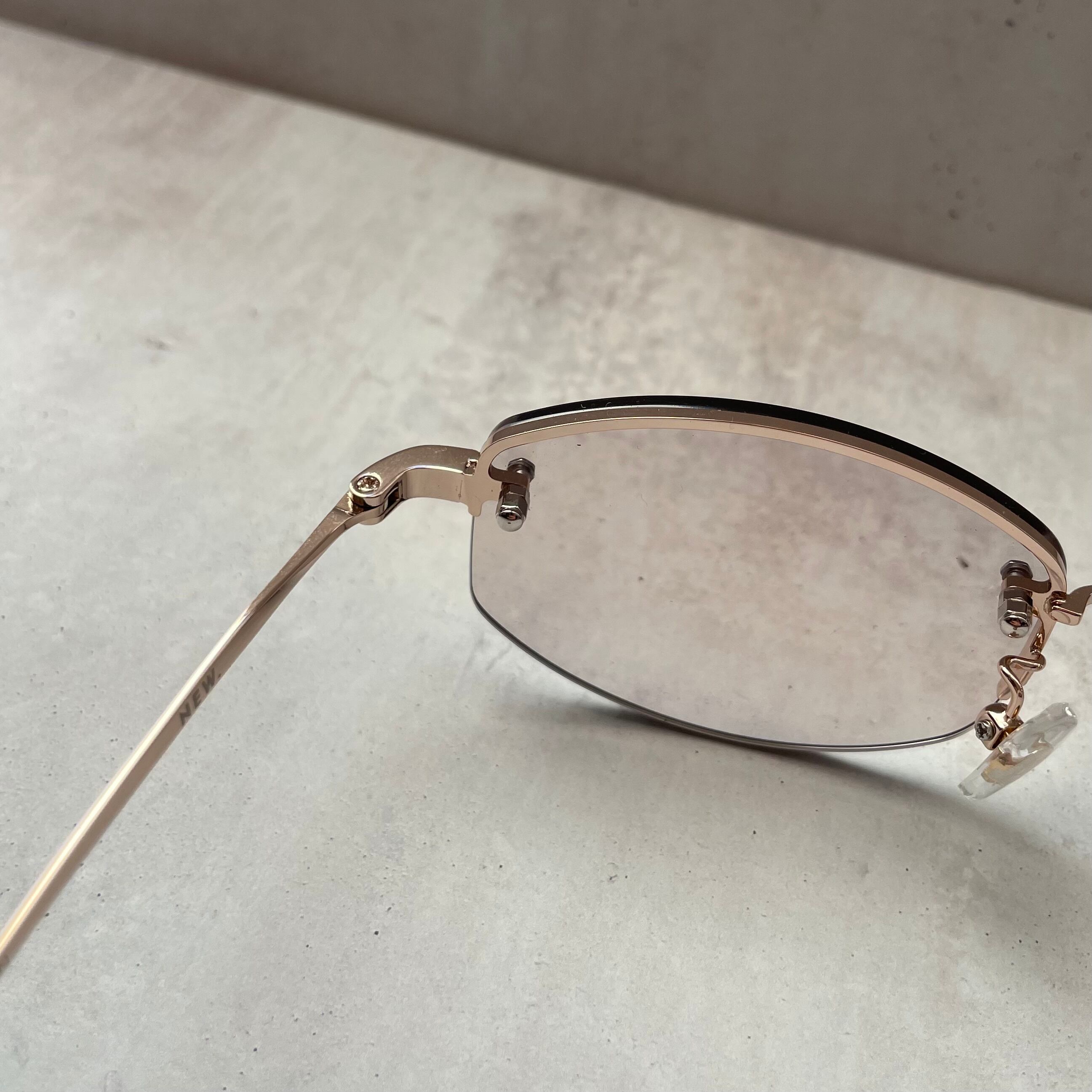 NEW. MORRIS サングラス blasted silver/blasted gold | 旅ト眼鏡