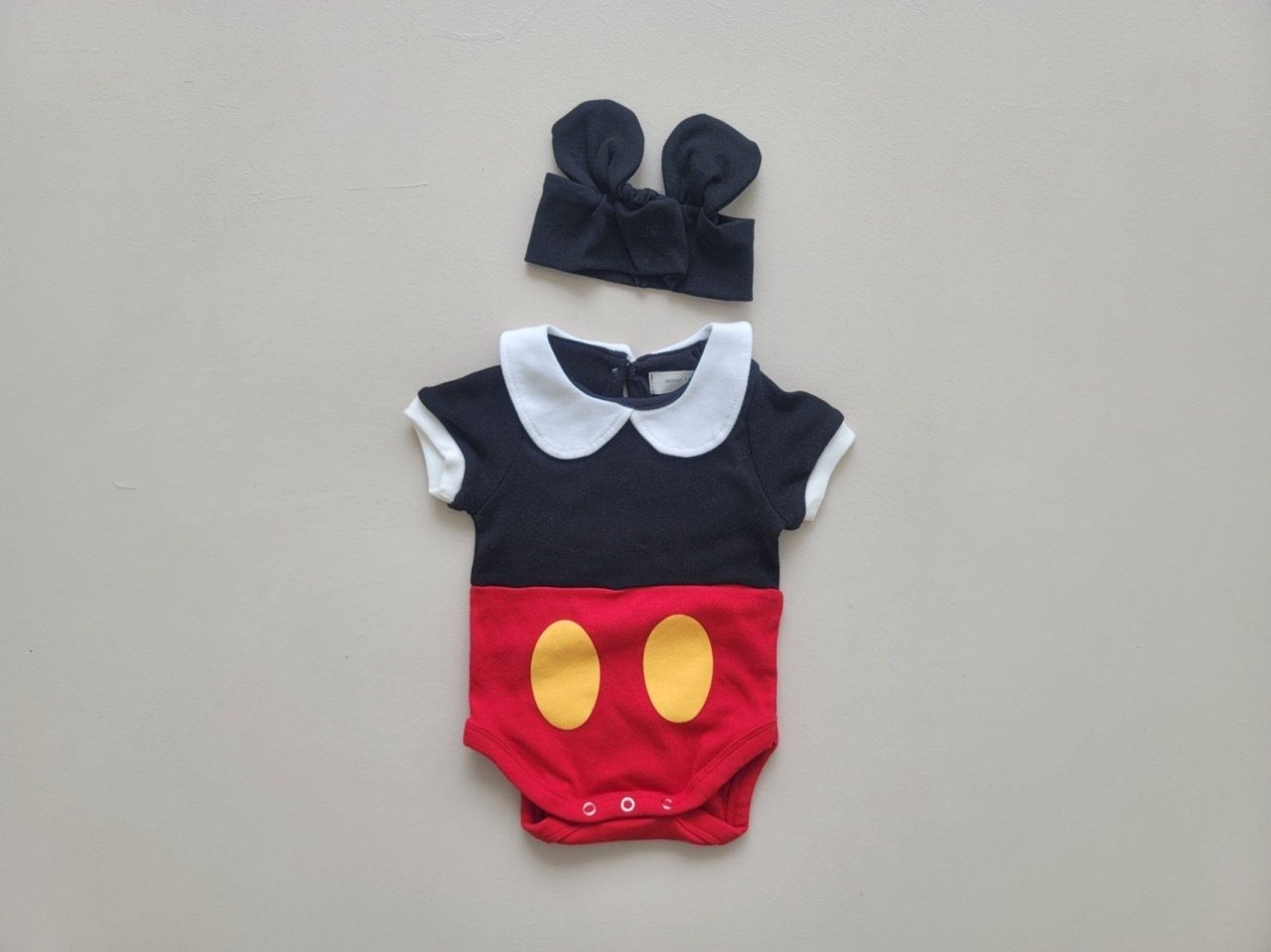 [Moran bebe] Summer Collar Bodysuit Set-up / [모란] 여름카라슈트세트