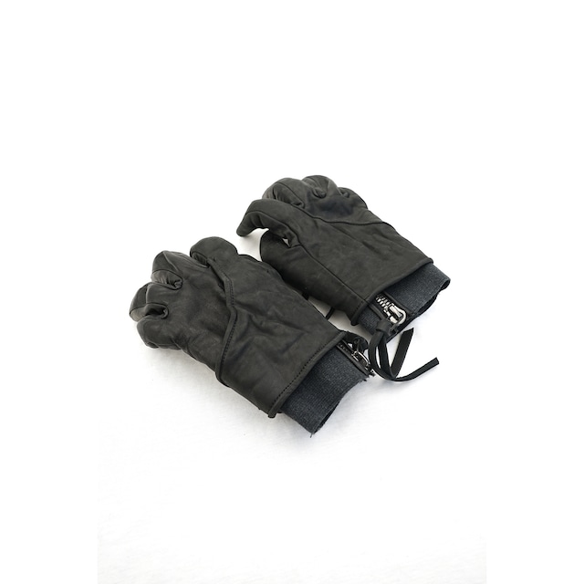 [D.HYGEN] ST108-0823A The Viridi-Anne × D.HYGEN Collaboration  Horse Leather Layered Gloves