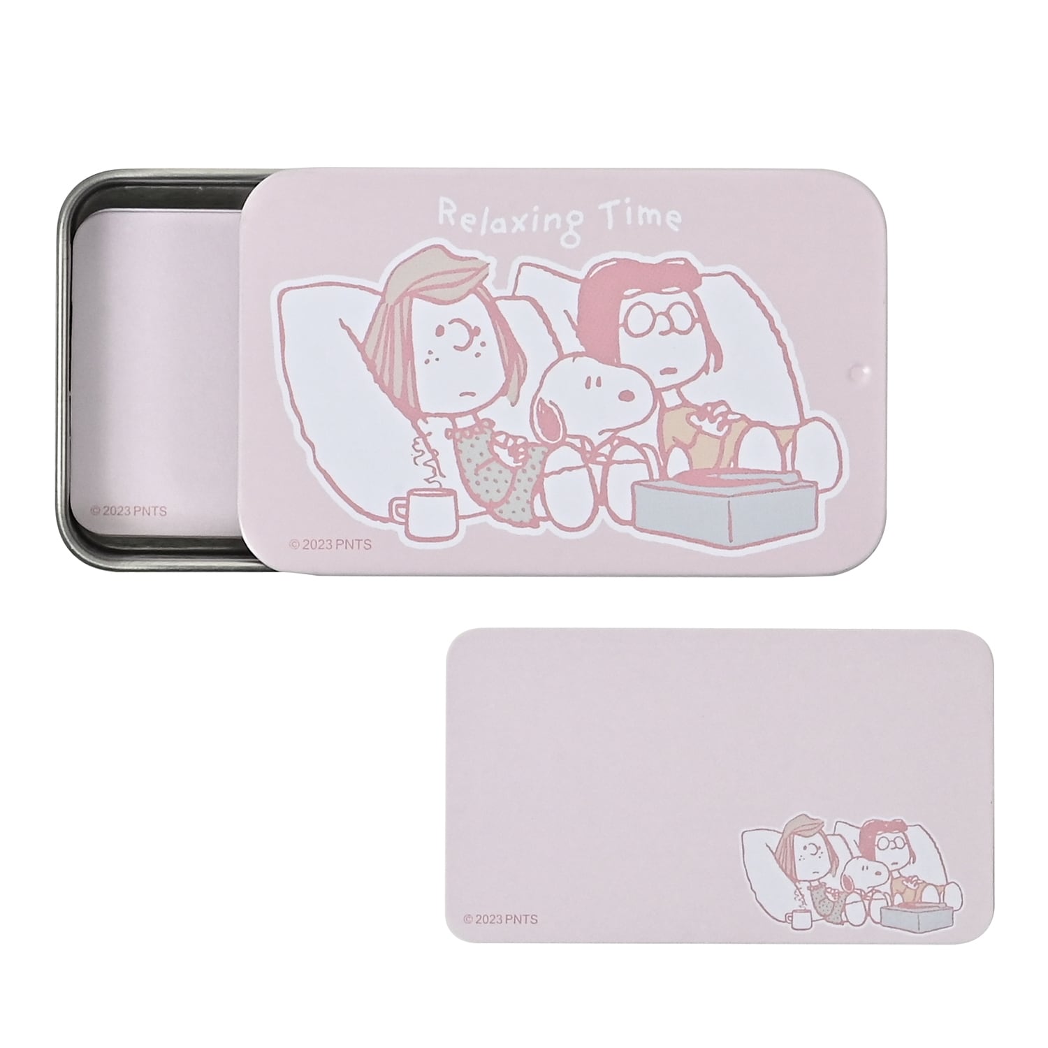 スヌーピー缶 楽天市場】【送料無料!】 PEANUT スヌーピー スライド缶メモ