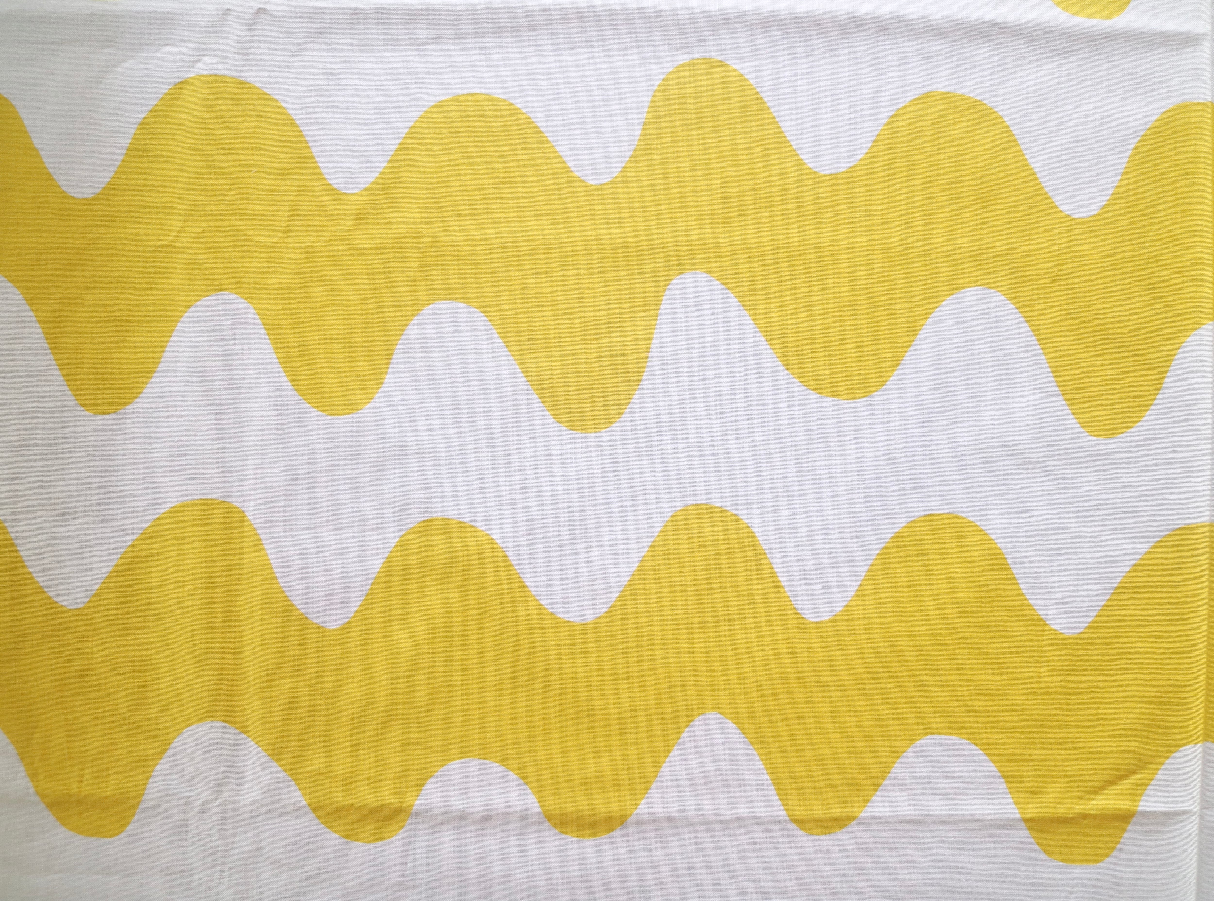 marimekko イエロー ブランケット 140cm x 200cm ブランケット