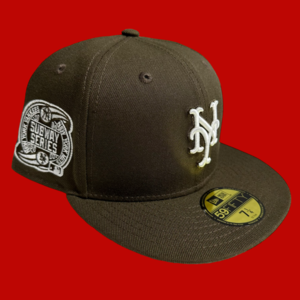 New York Mets 2000 Subway Series New Era 59Fifty  Fitted / Dark Olive (Gray Brim)