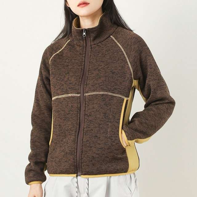 バイカラーフリースジャケット　N10012