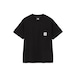 THE NORTH FACE ノースフェイス Tシャツ メンズ ショートスリーブ スクエアロゴ ポケットT 半袖Tシャツ 速乾 ポケット付き NT82541 ブラック
