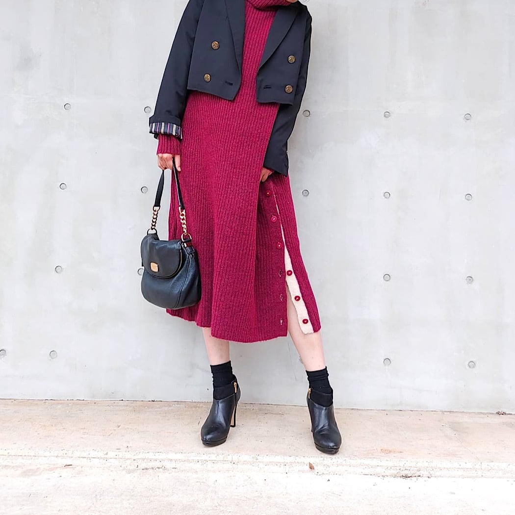 ダブルブレストショートジャケット | Q♡