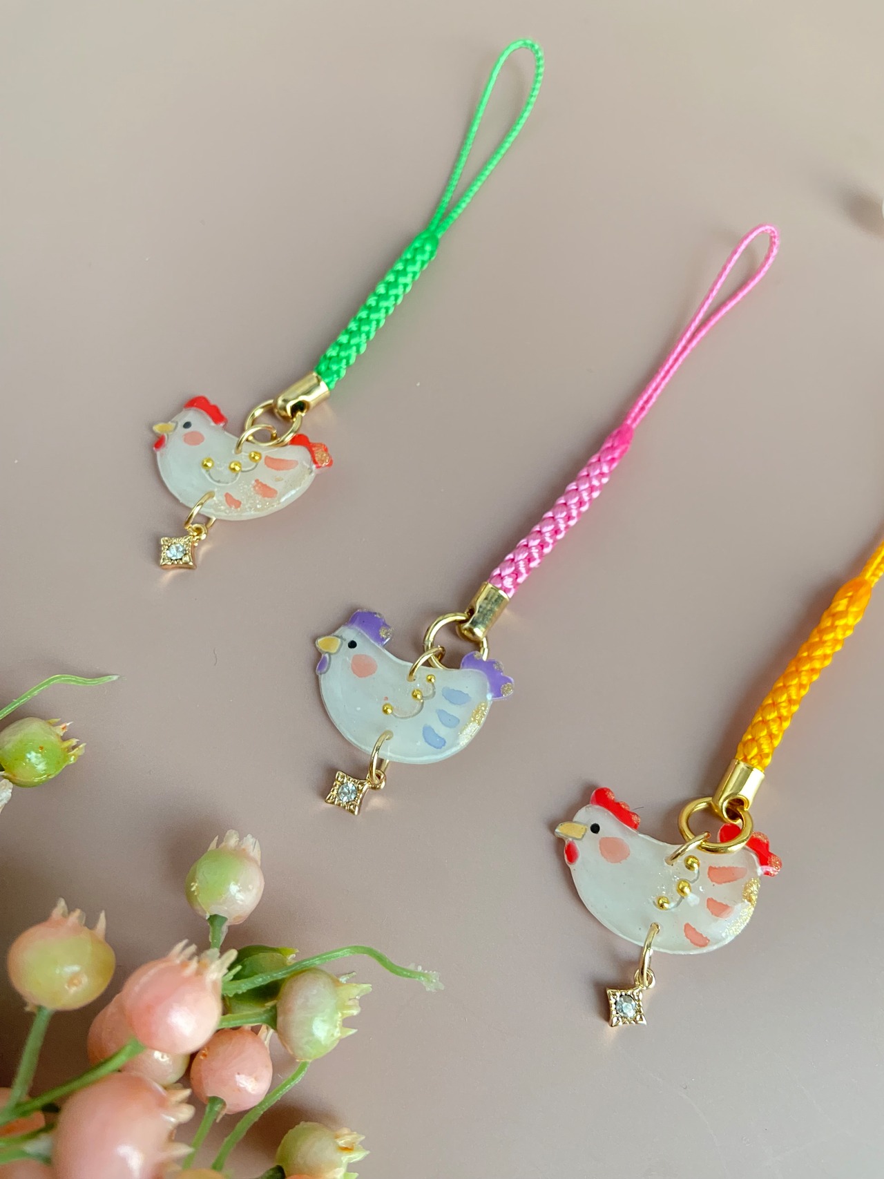 ストラップ『ちびちびコッコ』