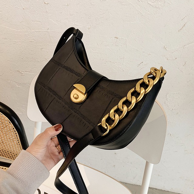 秋冬レトロスモールバッグ女性バッグ2020新しい流行のファッションネットレッドワイルドインチェーンバッグショルダーメッセンジャーバッグ Tiancai_Wing_Bag93476078043