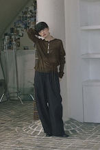 DU260704 Sheer Mohair Button Knit【一部予約商品10月中旬】
