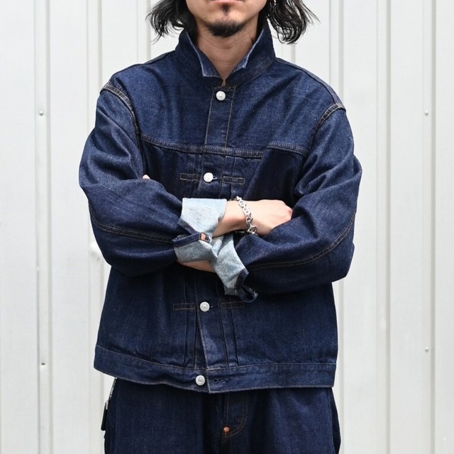 ANACHRONORM / FRONT TUCK DENIM JACKET