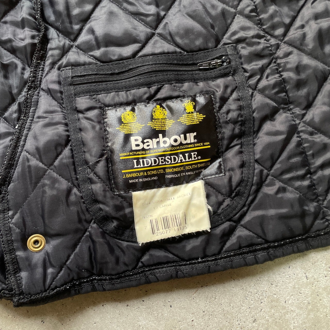 80~90年代 英国製 Barbour バブアー LIDDESDALE JACKET リッズデイル 