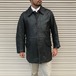60s French Vintage ヴィンテージ GVF ファイヤーマン レザー ジャケット コート フレンチ カーコート フランス軍 ラムスキン 羊革 70s