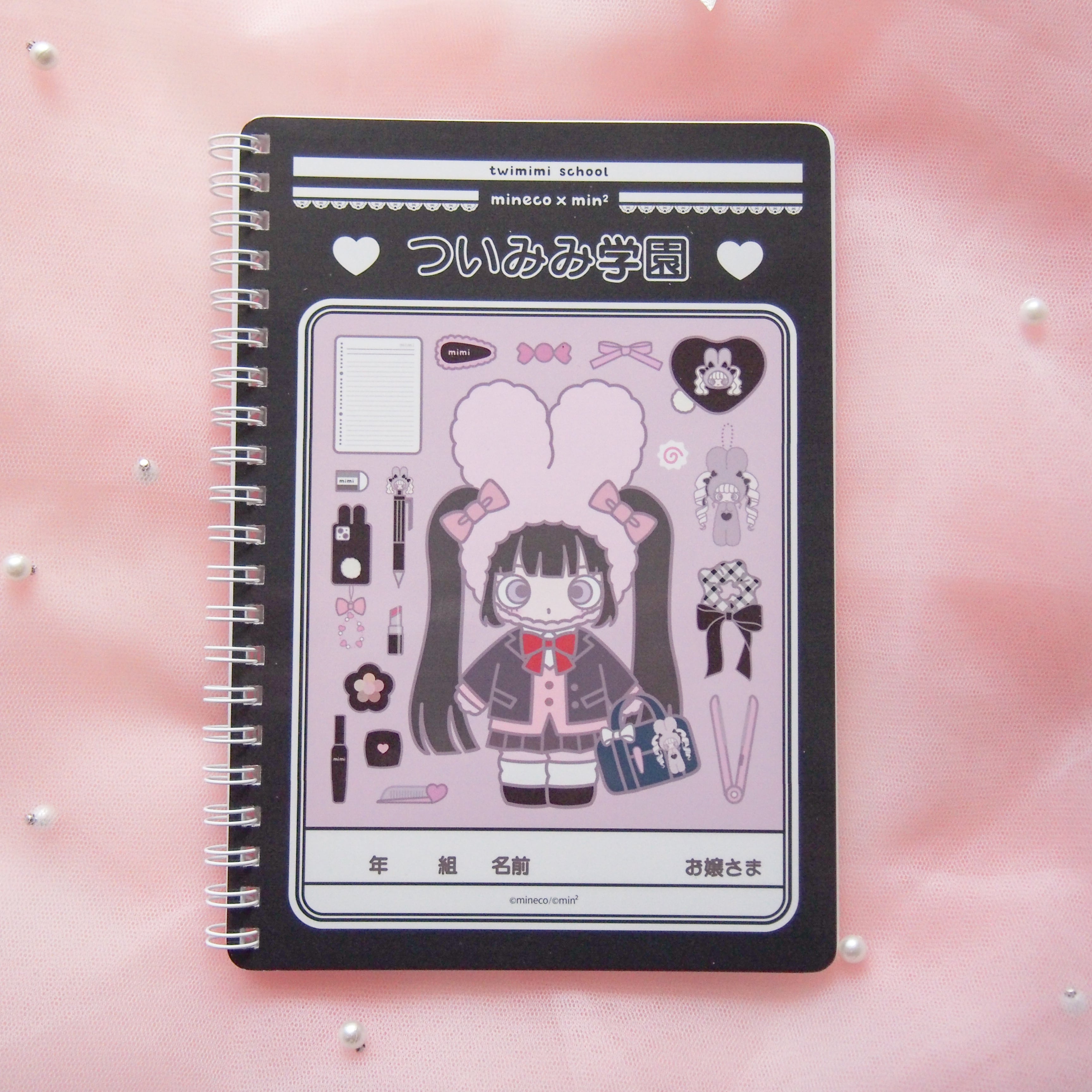 twi❤︎mimi展】ついみみ学園ノート♡ | うさあにゃ 公式SHOP