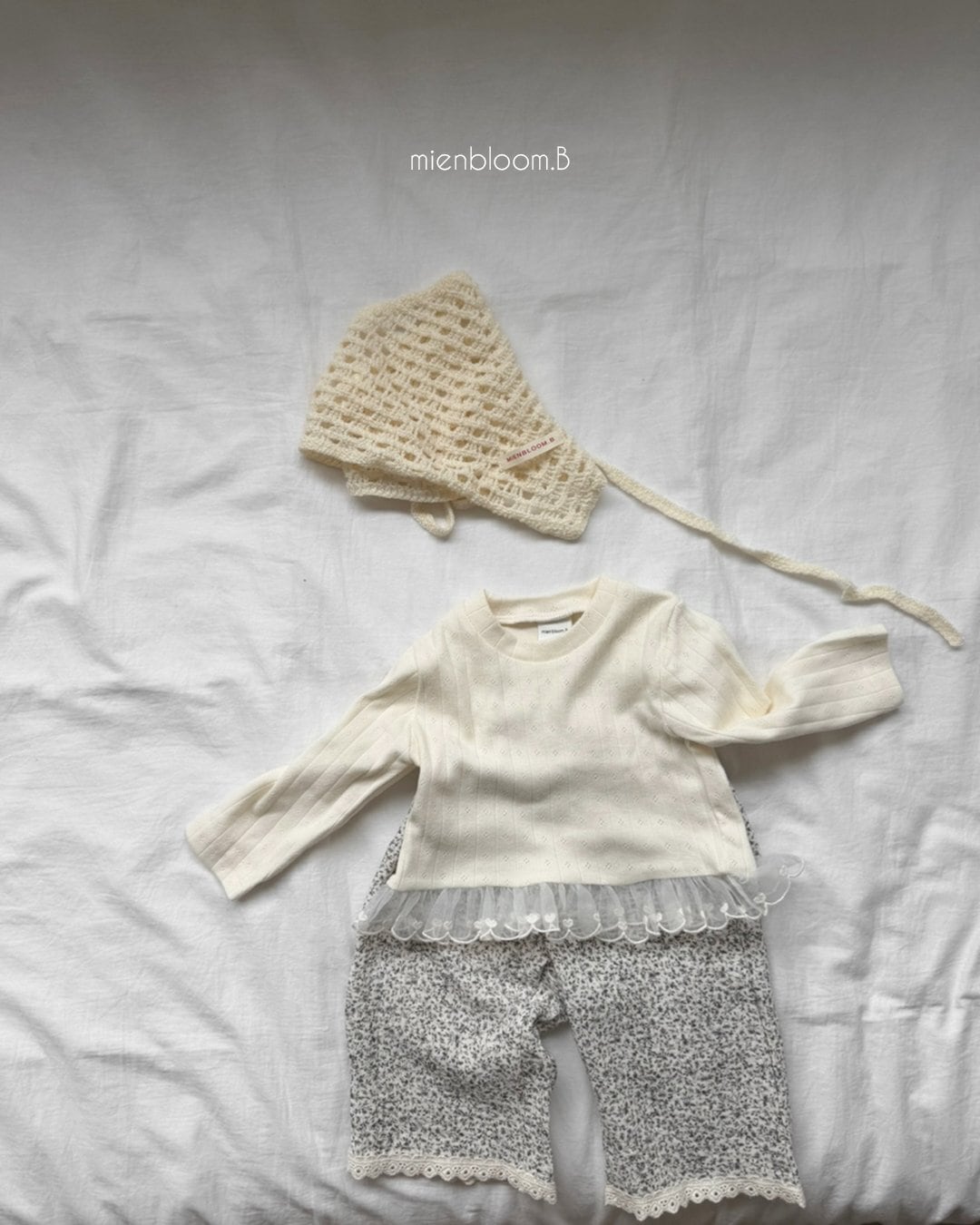 送料無料【予約】/ kids水彩画パンツ / mienbloom