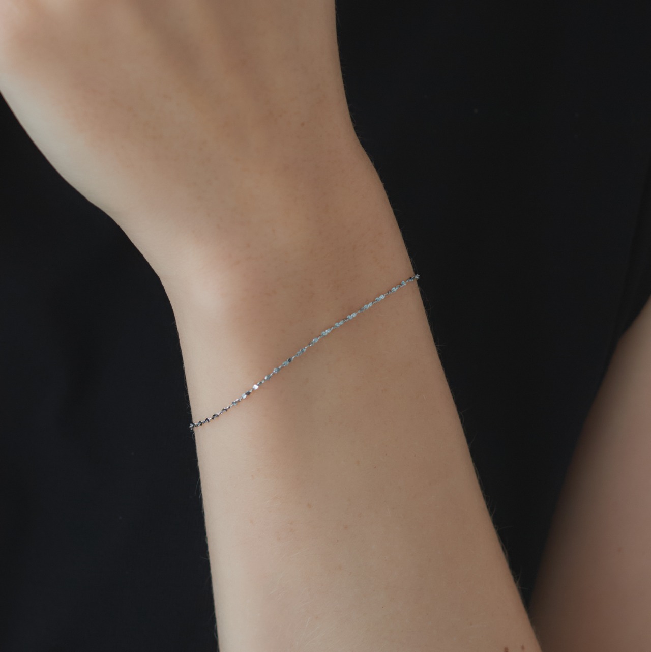 stainless blossom bracelet SB054