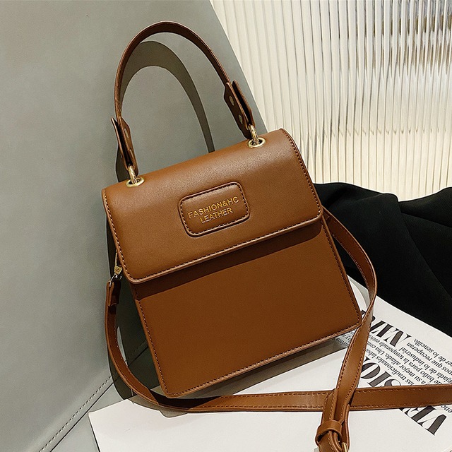 オータムウィンタースタンダード レトロ 秋物 冬物 スクウェア メッセンジャーバッグ 手作りハンドバック23306273909