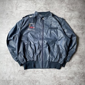 80s-90s USA製 Ford UAW ノーフォーク工場 ナイロンジャケット / 身幅75 着丈67cm