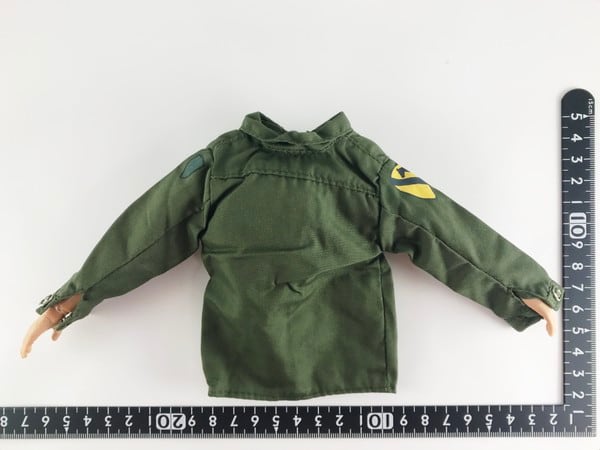 ドール服 1/6 男性用27 アメリカ軍 第1騎兵師団シャツ DA312 - 画像2