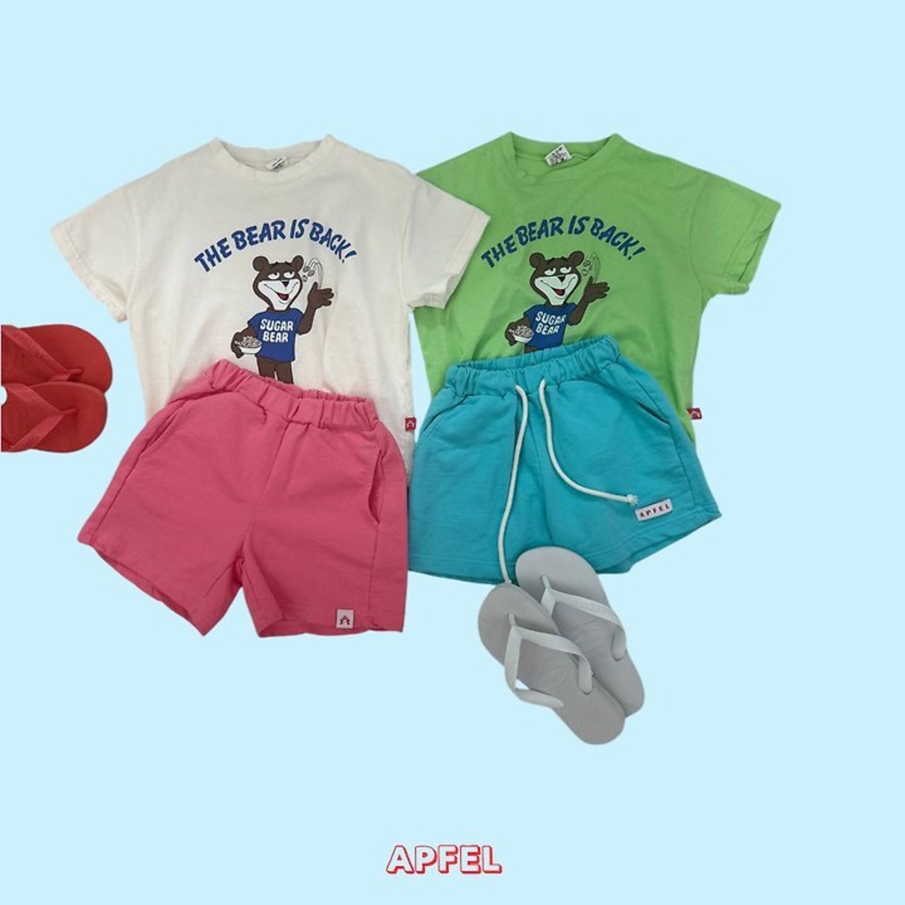 【取寄/韓国直送】APFEL 26/SM やわらかショートパンツ｜夏服｜韓国子供服