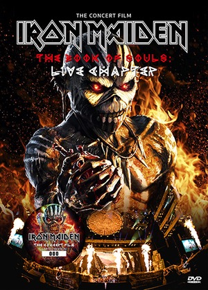 NEW IRON MAIDEN THE BOOK OF SOULS: LIVE CHAPTER 1DVDR  Free Shipping